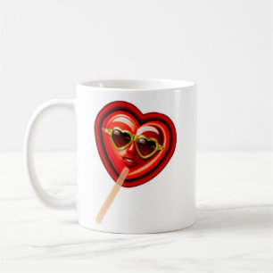 Heart Lolly Koffiemok