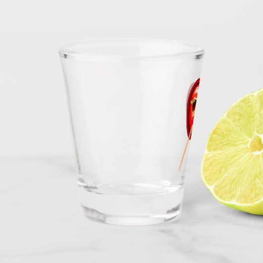 Heart Lolly Shot Glas (Links)