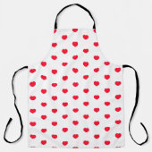 Heart Love All-Over Print Apron Schort (Voorkant)
