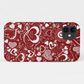 Heart Love Doodles Case-Mate iPhone Case (Achterkant (horizontaal))