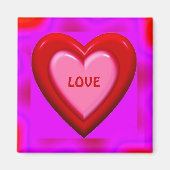 Heart Love Magnet (Voorkant)