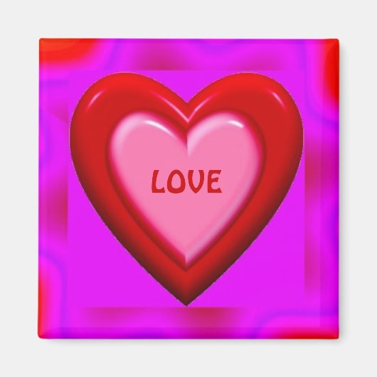 Heart Love Magnet (Voorkant)