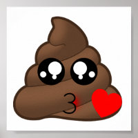 Heart Love Poop Emoji