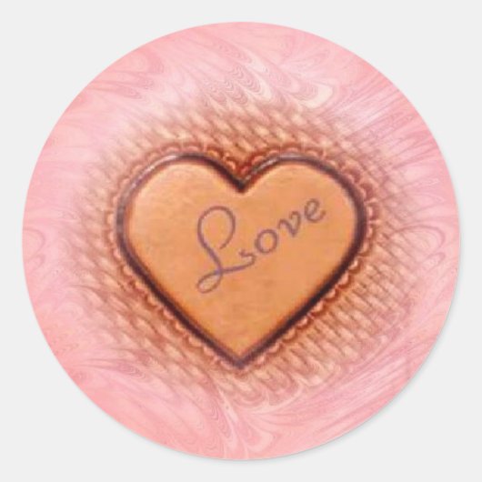 Heart Love Sticker (Voorkant)