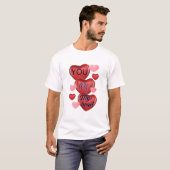 Heart Love T-shirt (Voorkant volledig)
