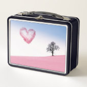 Heart Love Valentijnsdag Background Tree Hemel (Voorkant)