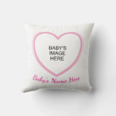 Heart Loves Baby Kussen (Achterkant)