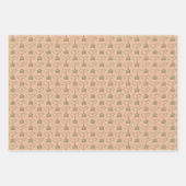 Heart-luchtballon Inpakpapier Vel (Voorkant 3)