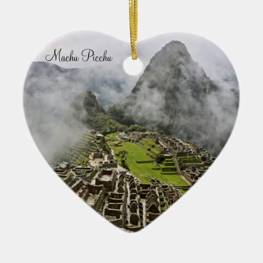 Heart Machu Picchu Ornament (Voorkant)