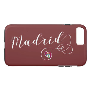 Heart Madrid Cell Phone Case, Spanje Case-Mate iPhone Case