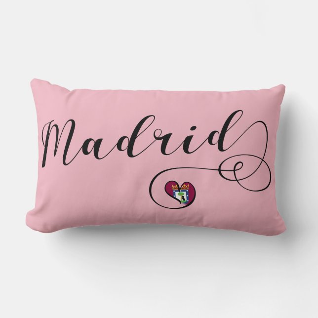 Heart Madrid Cushion, Spaans Kussen (Voorkant)