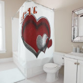 Heart Magic Douchegordijn (In situ)