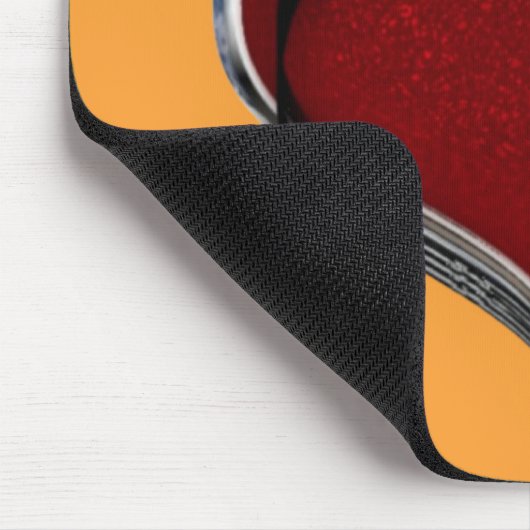 Heart Magic Oranje Muismat (Hoek)