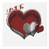 Heart Magic White Photo Cube Kubus (Voorkant)