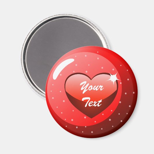 Heart Magnet (Voorkant / Achterkant)