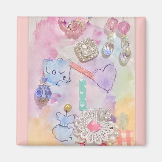 Heart Magnet - Gewoon  (Voorkant)