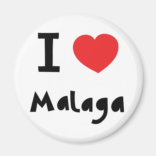 Heart Malaga Magneet (Voorkant)