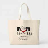 Heart Mam CHD Canvas tas (Voorkant)