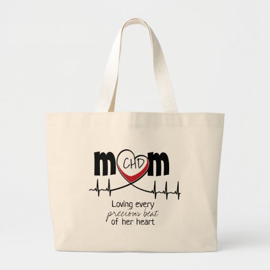 Heart Mam CHD Canvas tas (Voorkant)