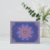 Heart Mandala Briefkaart (Staand voorkant)