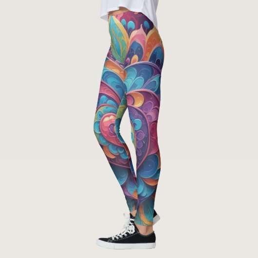 Heart Mandala Leggings (Links)