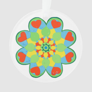 Heart Mandala Ornament