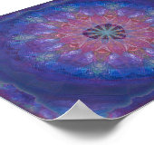 Heart Mandala Poster (Hoek)