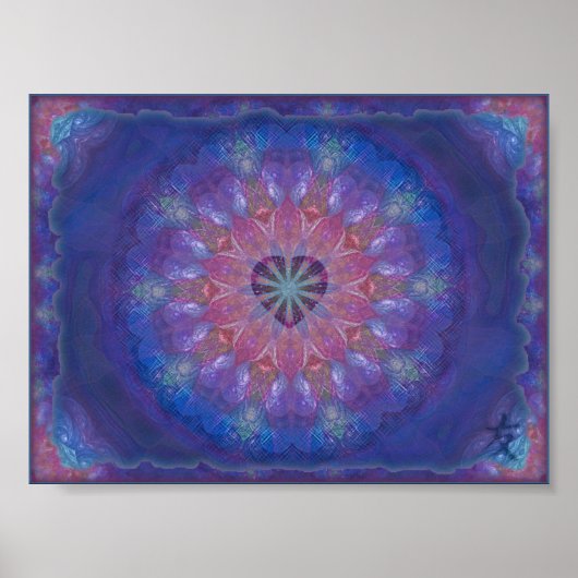 Heart Mandala Poster (Voorkant)