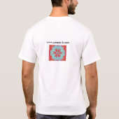 Heart Mandala uitproberen T-shirt (Achterkant)