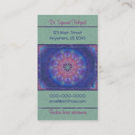 Heart Mandala Visitekaartje