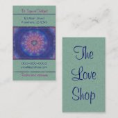Heart Mandala Visitekaartje (Voorkant / Achterkant)