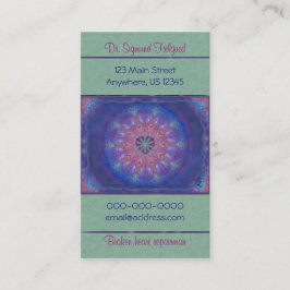 Heart Mandala Visitekaartje