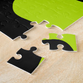 Heart Melt - Lime Green Legpuzzel (Zijkant)