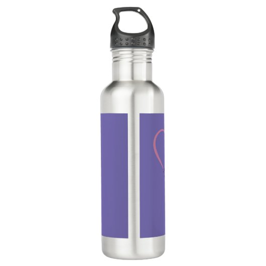 Heart Momma roestvrij waterfles 24 oz Waterfles (Achterkant)