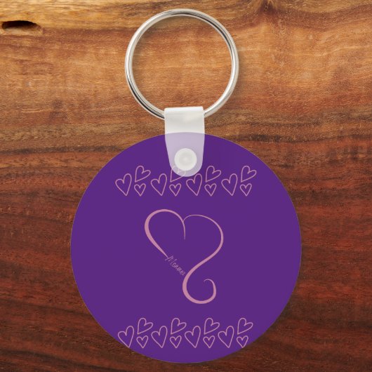 Heart Momma Sleutelhanger (Achterkant)