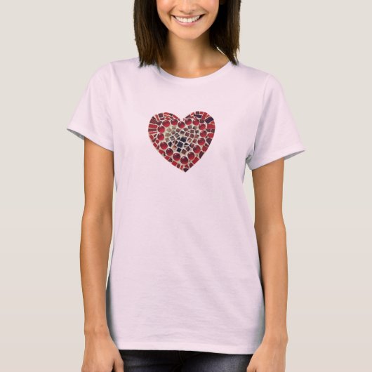 Heart Mosaic T-shirt (Voorkant)