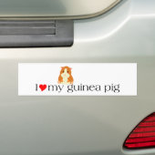 Heart Muffin Bumpersticker (Op auto)