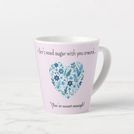Heart Mug Latte Mok