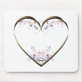 Heart n Flowers Custom Muismat (Voorkant)