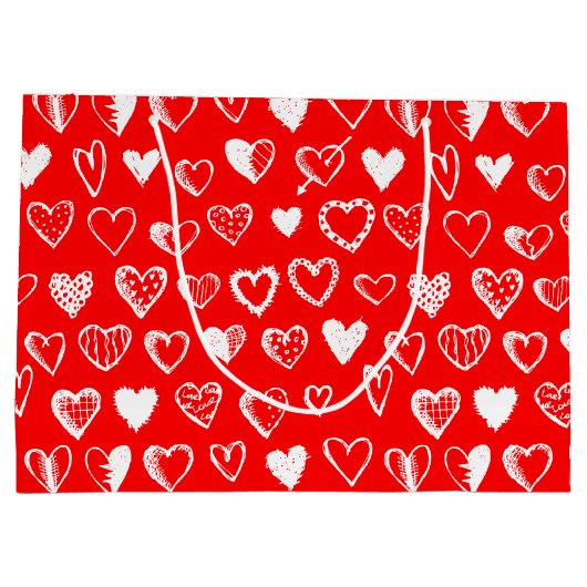 Heart n' Love Gift Bags - Groot Cadeauzakje (Achterkant)
