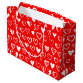 Heart n' Love Gift Bags - Groot Cadeauzakje (Achterkant Gekanteld)