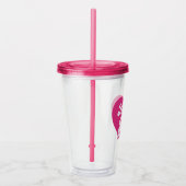 Heart Nah Im Good Anti-Valentijnsdag Single Aware Acryl Drinkbeker (Rechts)