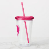 Heart Nah Im Good Anti-Valentijnsdag Single Aware Acryl Drinkbeker (Links)