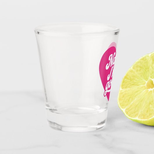 Heart Nah Im Good Anti-Valentijnsdag Single Aware Shot Glas (Links)