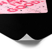 Heart Nah Im Good Anti Valentines Day Single Aware Poster (Hoek)