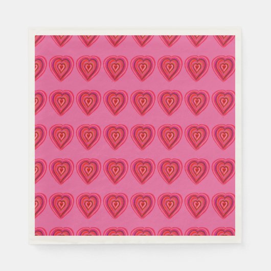 Heart napkins servet (Voorkant)