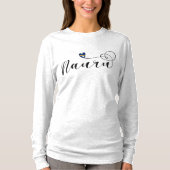 Heart Nauru Flag, I Love Nauru, Republic of Nauru T-shirt (Voorkant)