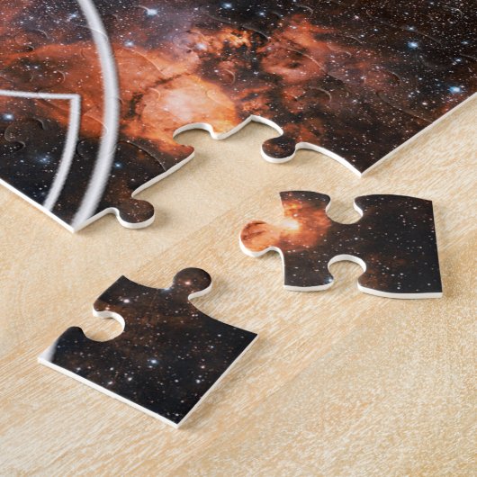 Heart Nebula "Hallo, Sweetie!" Puzzel Legpuzzel (Zijkant)