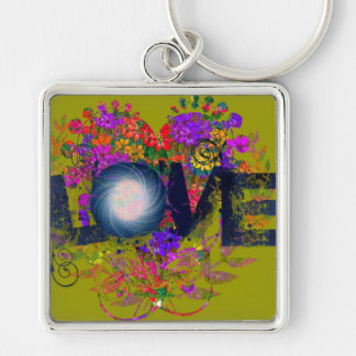 Heart Nestled Love Sleutelhanger