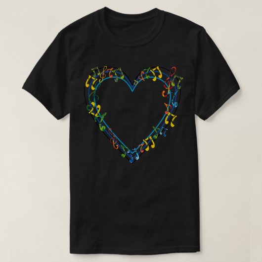 Heart Note For Music Lovers & Artists Pullover (Design voorkant)